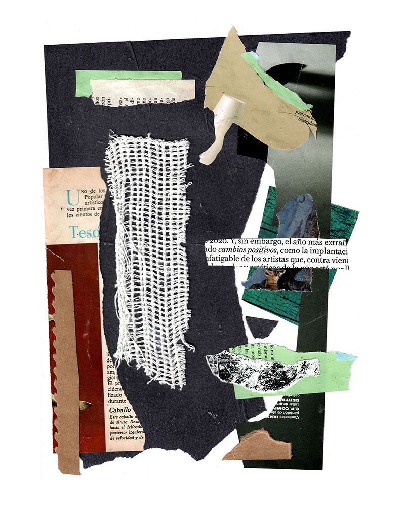 Abstract collage #1 art print by Ekaterina Lukovnikova for $57.95 CAD