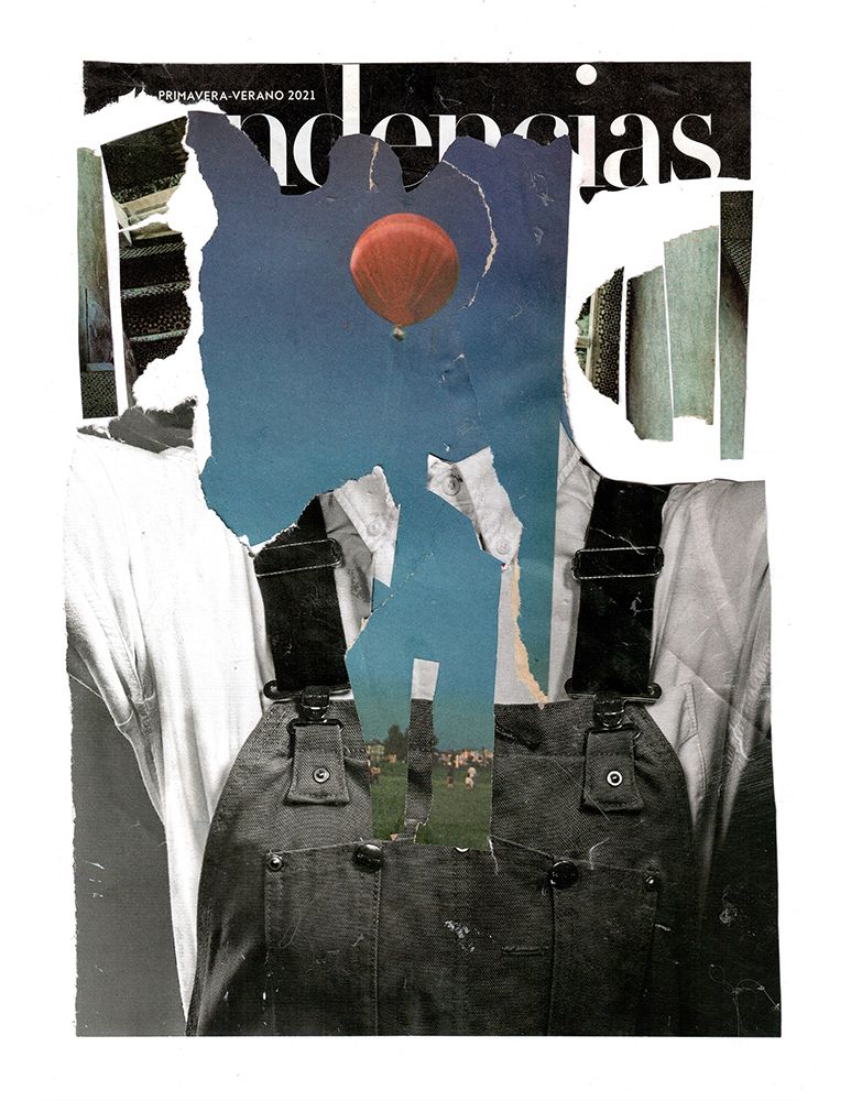 Abstract collage #3 art print by Ekaterina Lukovnikova for $57.95 CAD