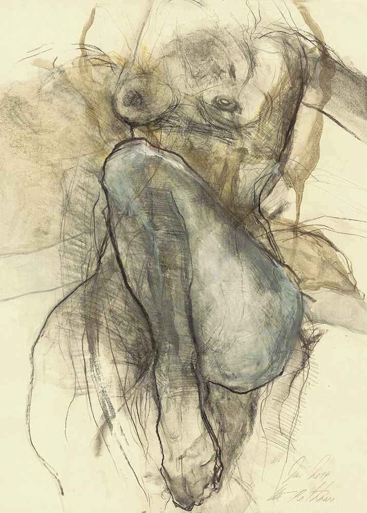 Nude XXIV art print by Ute Rathmann for $57.95 CAD