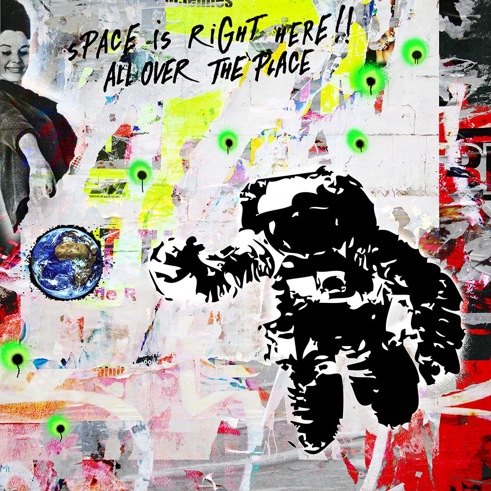 Space 2 Sans Signa art print by Paslier Morgan for $57.95 CAD