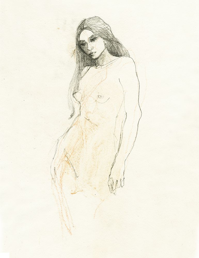 Hommage An Klimt XXX art print by Ute Rathmann for $57.95 CAD