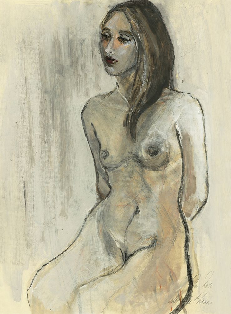 Nude XXXXI art print by Ute Rathmann for $57.95 CAD