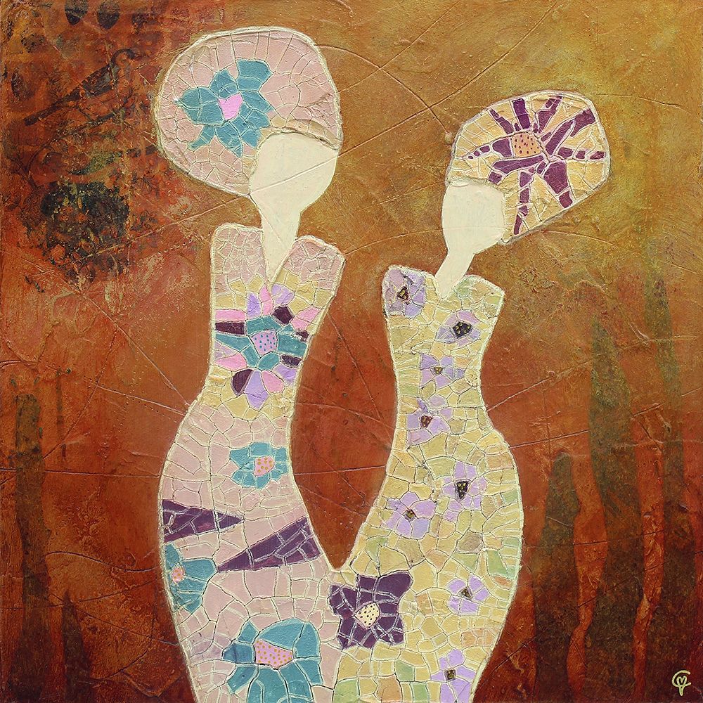 Enjoying Life (Arranging the Pieces) art print by Carolina Gardheim for $57.95 CAD