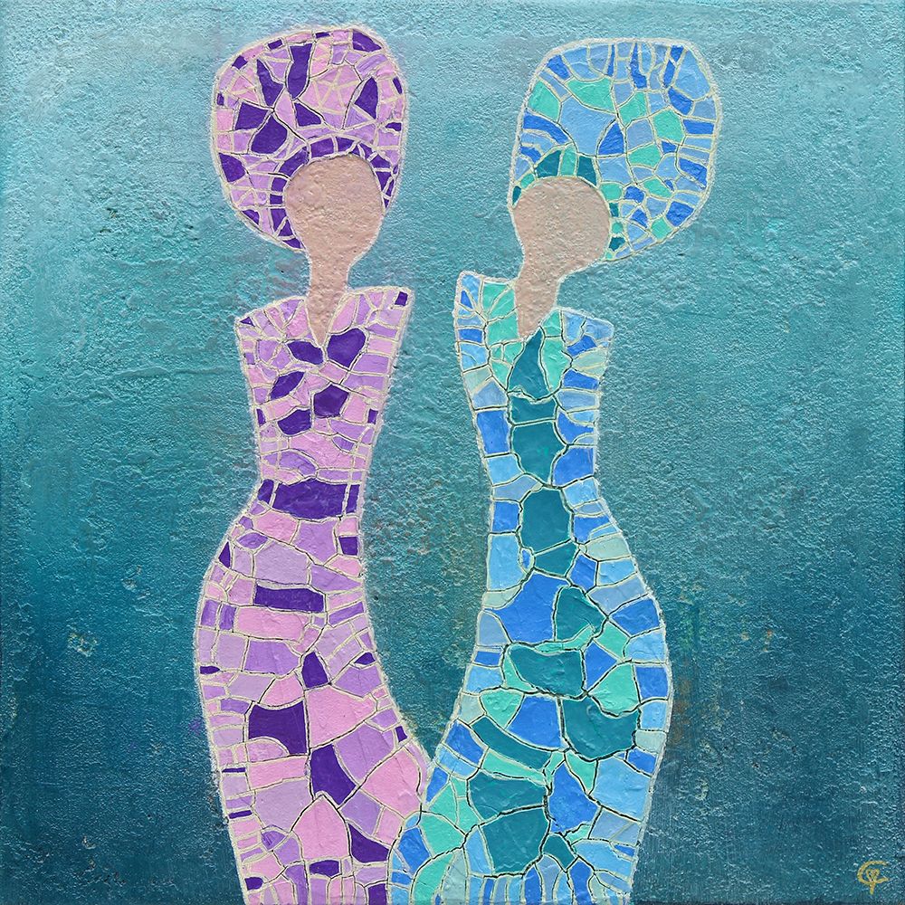 Together (Arranging the Pieces) art print by Carolina Gardheim for $57.95 CAD