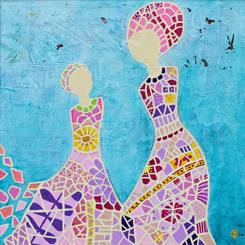 You Are Beautiful (Arranging the Pieces) art print by Carolina Gardheim for $57.95 CAD
