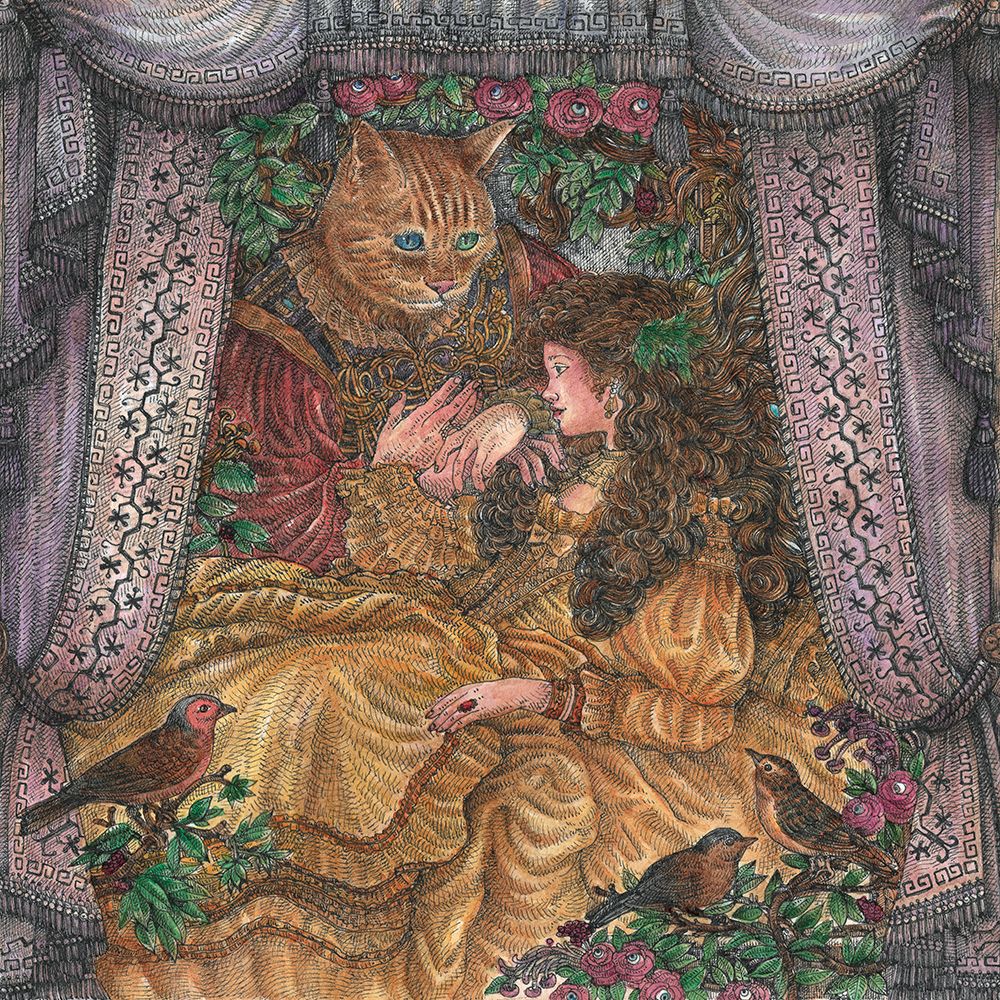 Fairy Tale Cat Prince art print by Nicole Bustamante for $57.95 CAD