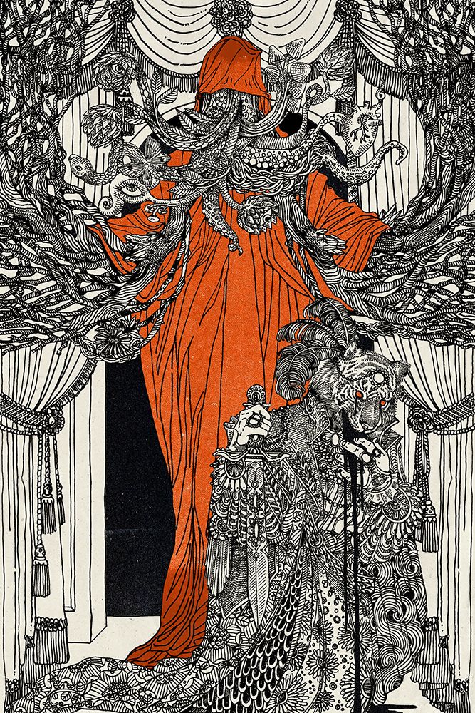 The Masque of the Red Death art print by Nicole Bustamante for $57.95 CAD