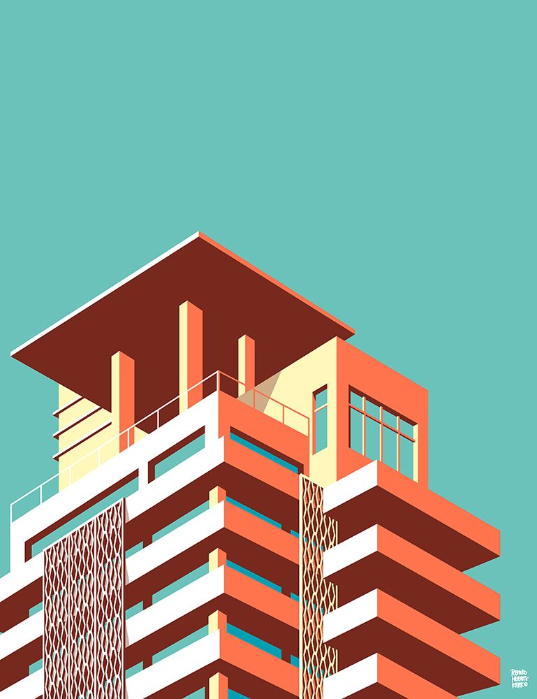 Miami Sohohouse art print by Remko Heemskerk for $57.95 CAD