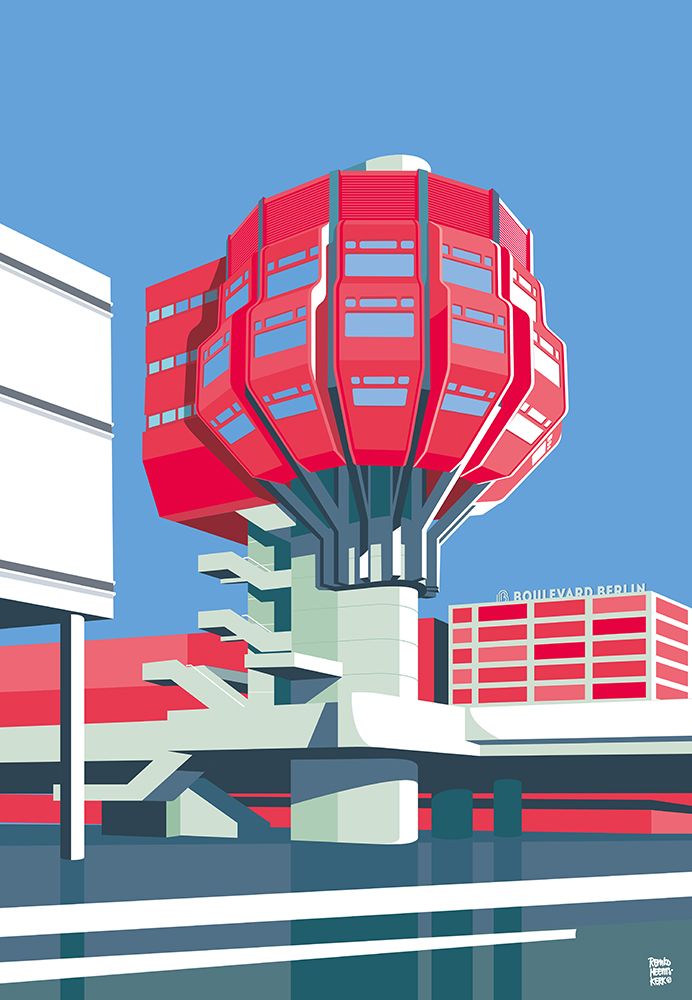 Berlin Bierpinsel art print by Remko Heemskerk for $57.95 CAD