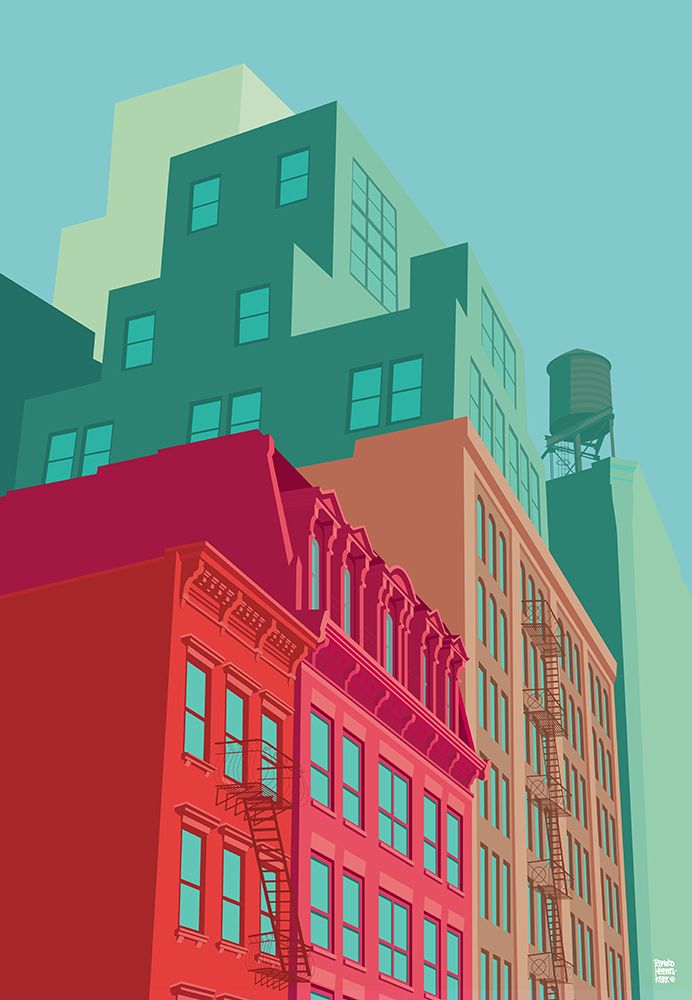 New York Mulberrystreet art print by Remko Heemskerk for $57.95 CAD