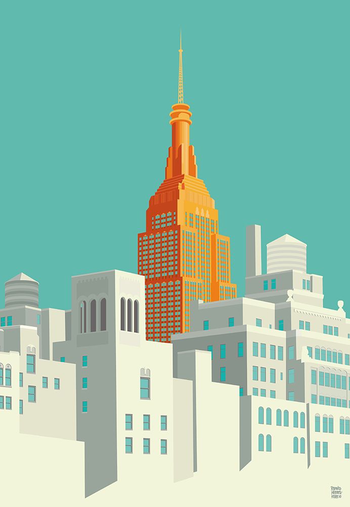 New York View from the highline art print by Remko Heemskerk for $57.95 CAD