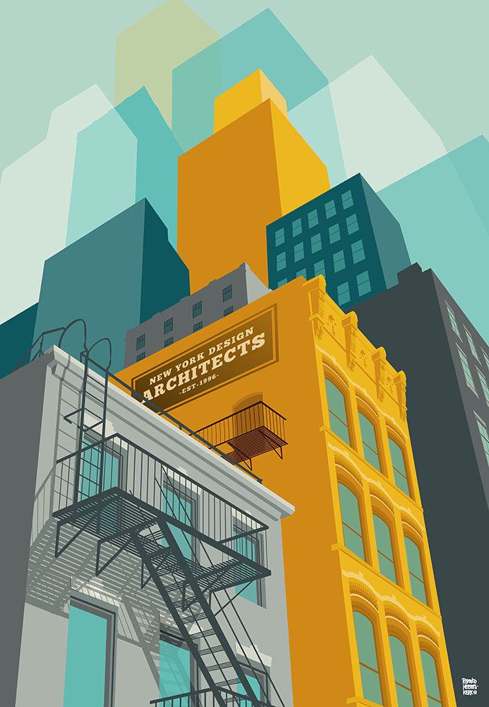 New York Tribeca art print by Remko Heemskerk for $57.95 CAD