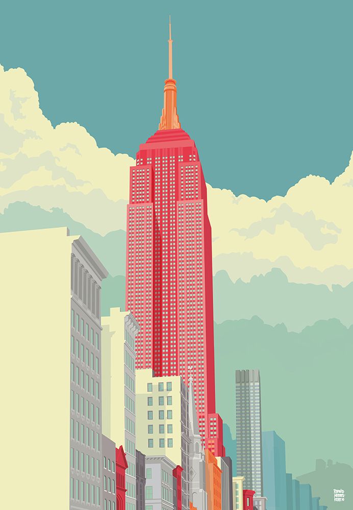 New York 5th Avenue art print by Remko Heemskerk for $57.95 CAD