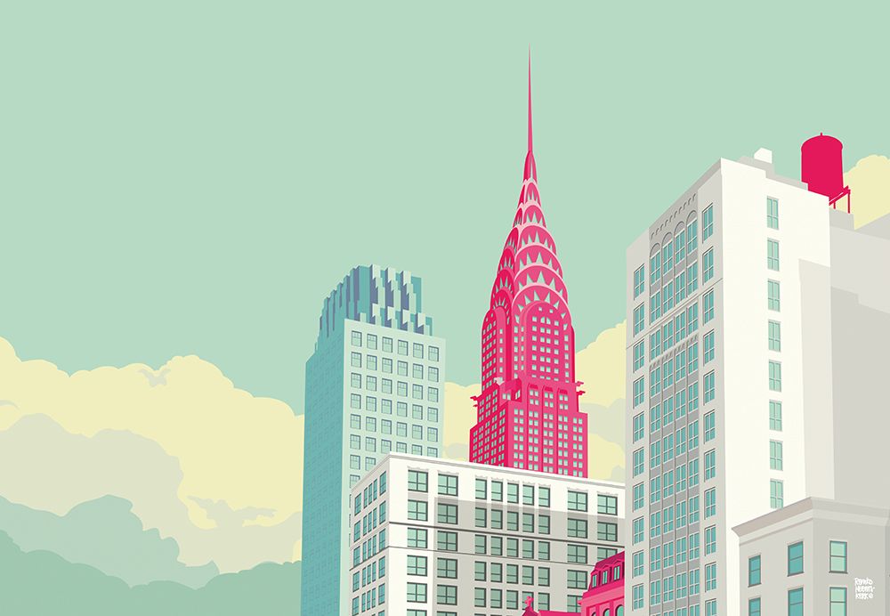 New York Park Avenue art print by Remko Heemskerk for $57.95 CAD