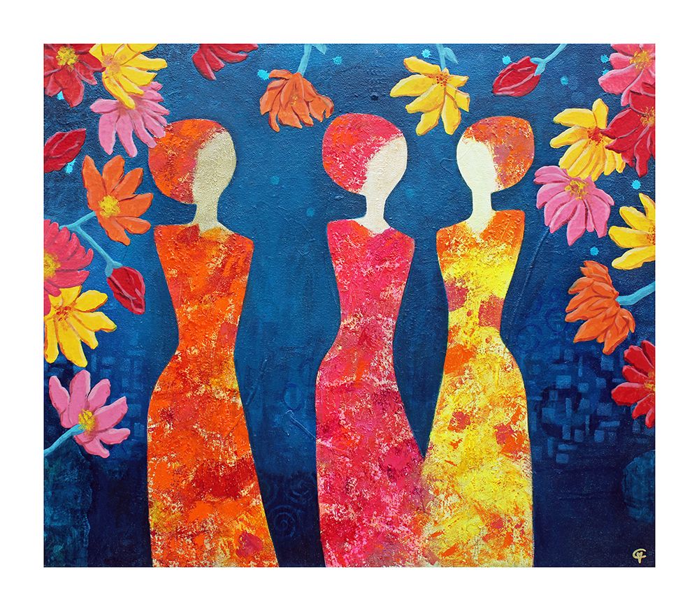 Godmothers of the Blossoming art print by Carolina Gardheim for $57.95 CAD