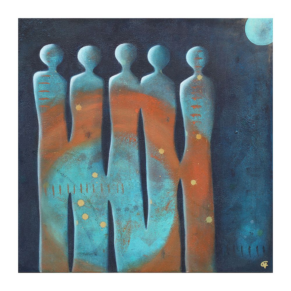 Calling Humanity to Listen to Her art print by Carolina Gardheim for $57.95 CAD