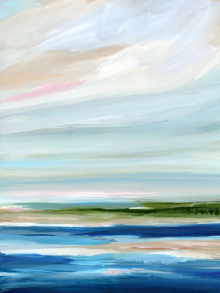 Distant Shore II art print by Nicole Walsh for $57.95 CAD