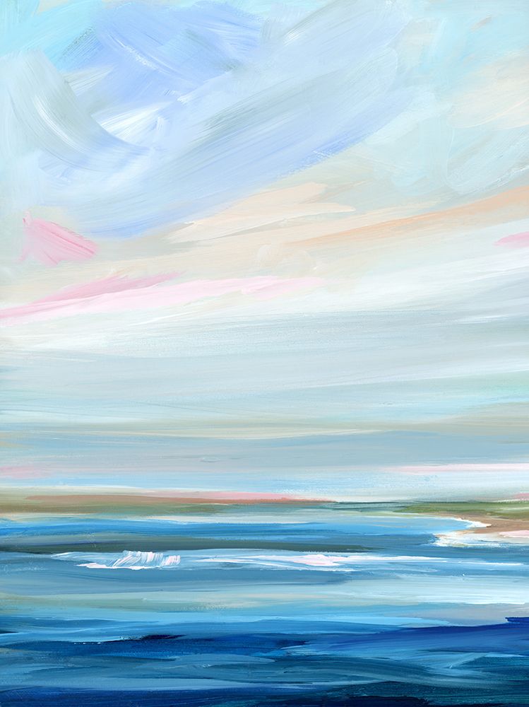 Distant Shore I art print by Nicole Walsh for $57.95 CAD