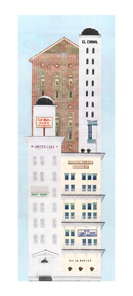 The Crockett Hotel art print by Noa Defesche for $57.95 CAD