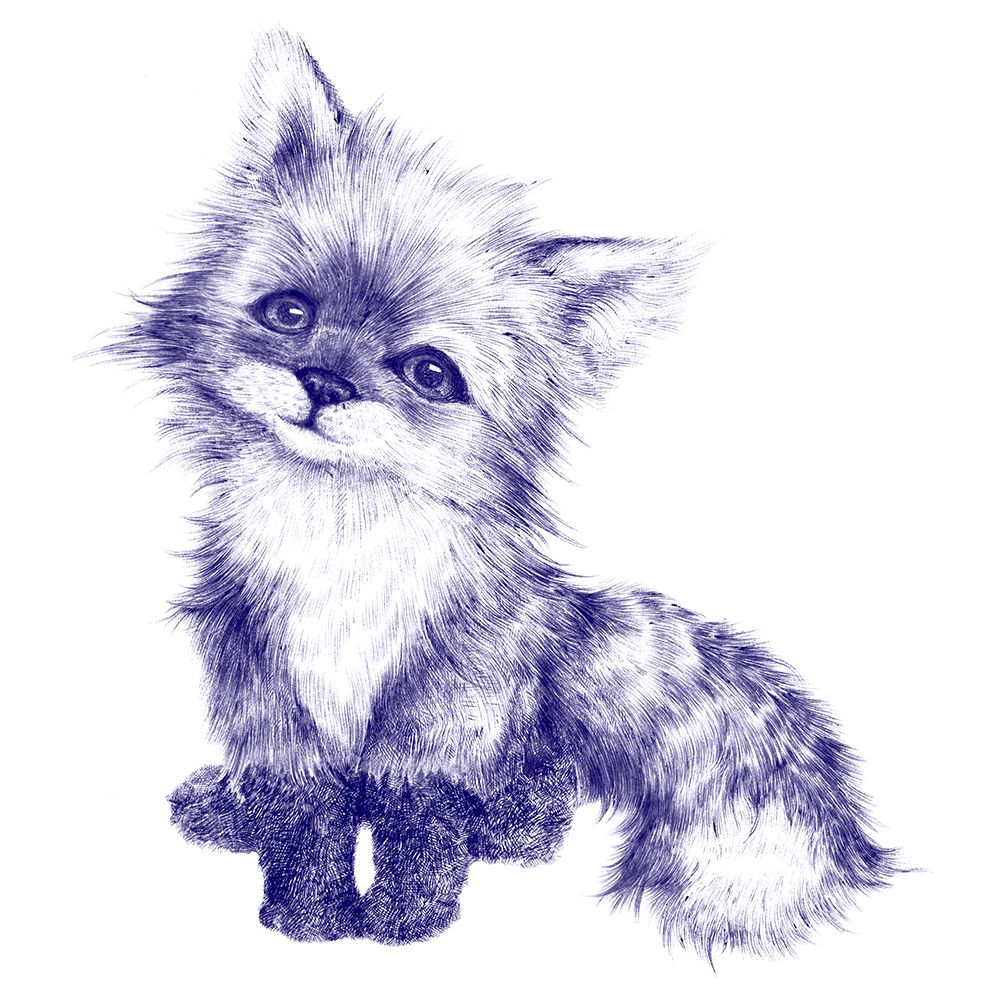 Little Fox art print by Nicole Bustamante for $57.95 CAD