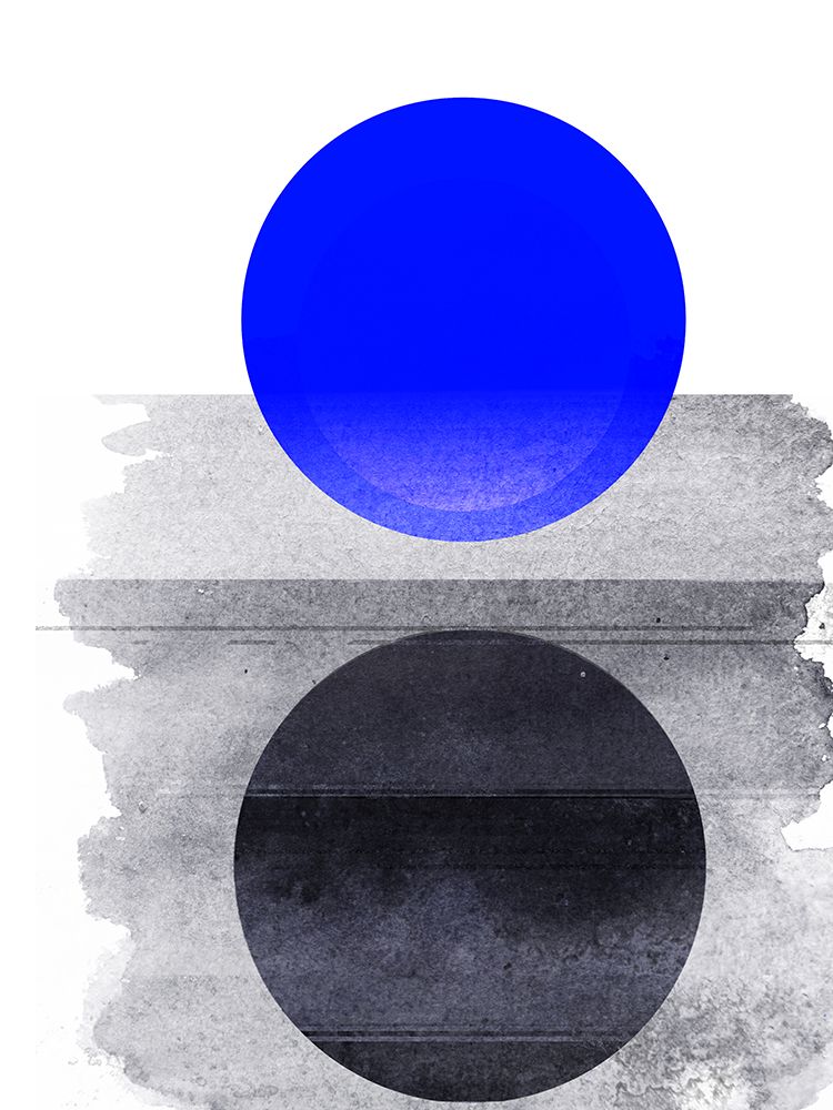 Blue Circle art print by Nilesh Kulkarni for $57.95 CAD