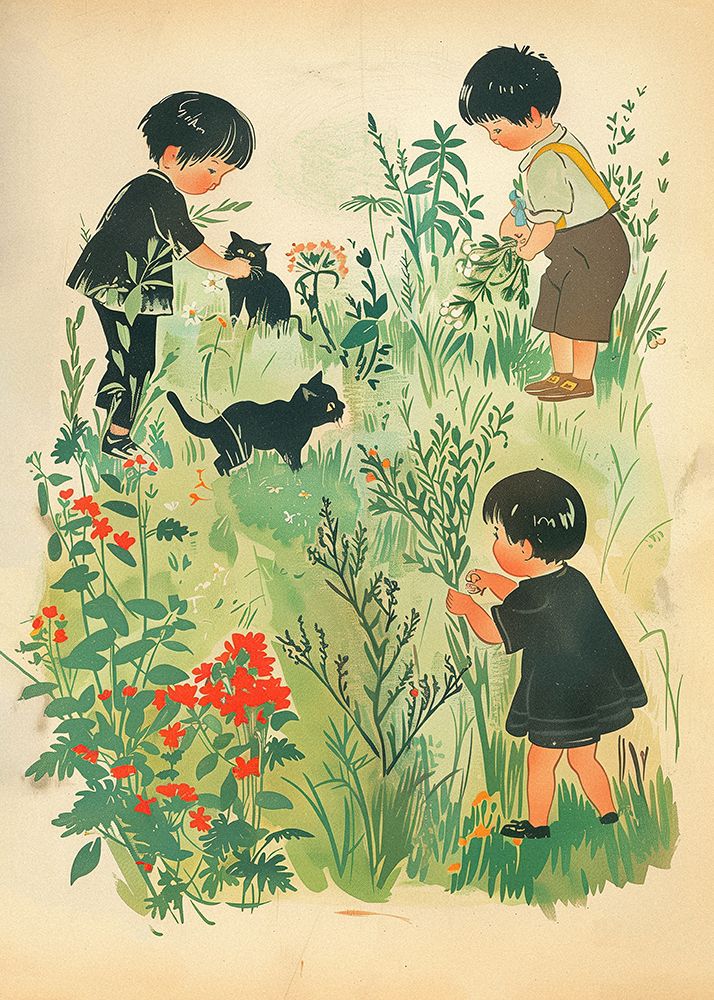 Vintage Kids Magazine art print by Pictufy Studio for $57.95 CAD