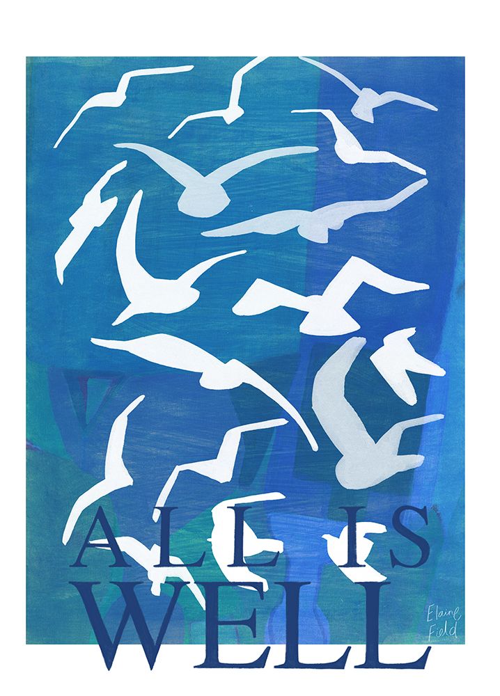 Sea Gull View art print by Elaine Field for $57.95 CAD