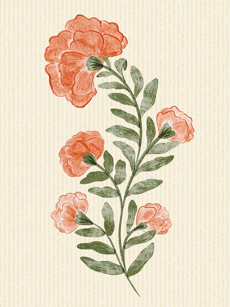 Marigold Flowers art print by Nikita Jariwala for $57.95 CAD