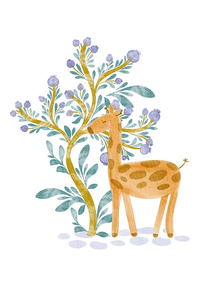Giraffe art print by Nikita Jariwala for $57.95 CAD