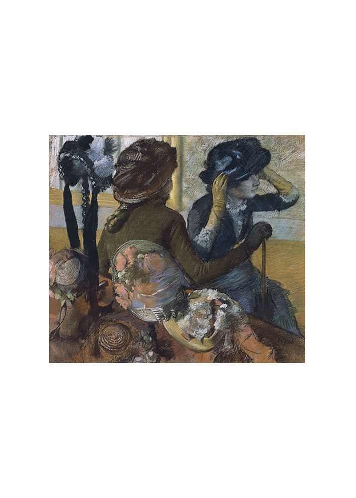 At the Milliners No.2 art print by Edgar Degas for $57.95 CAD