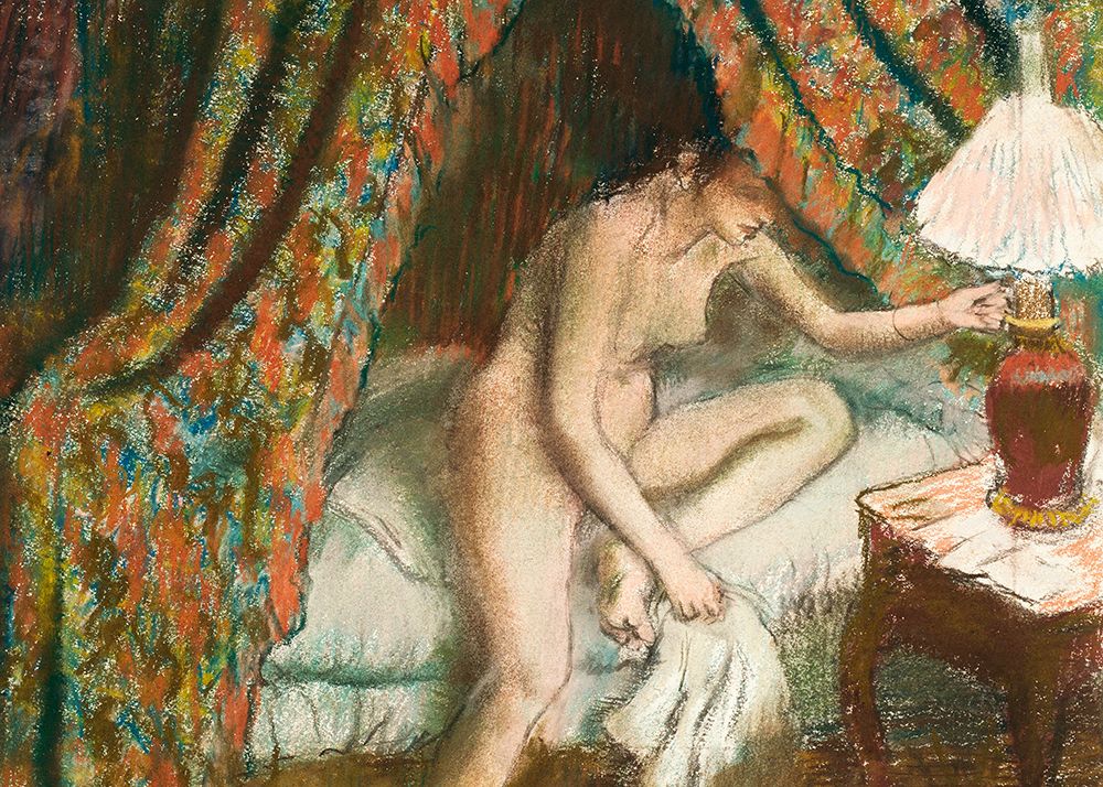 Naked Woman In Bed No.2 art print by Edgar Degas for $57.95 CAD