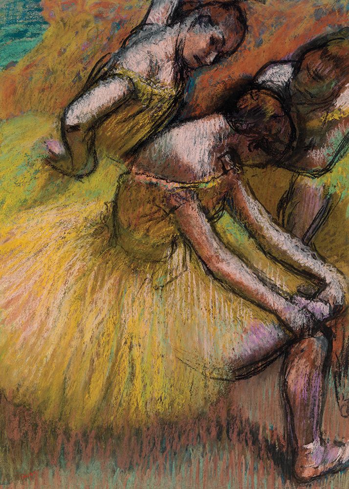 Dancers No.2 art print by Edgar Degas for $57.95 CAD