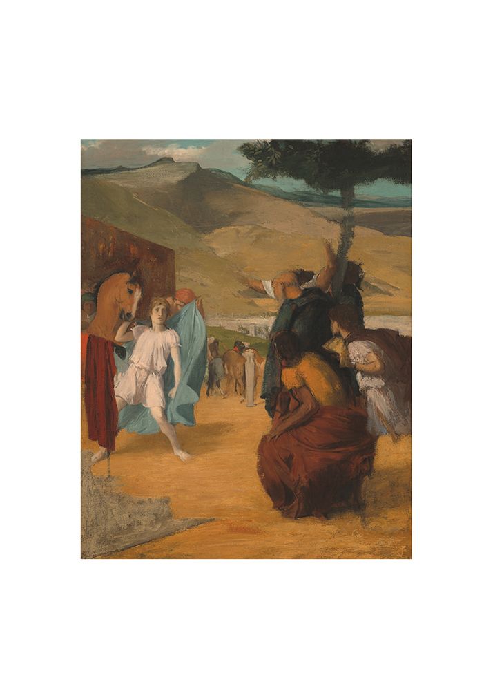 Alexander and Bucephalus art print by Edgar Degas for $57.95 CAD