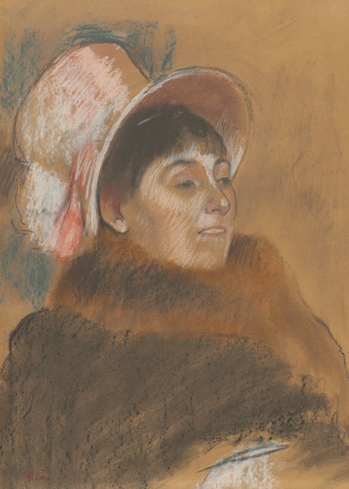 Madame Dietz Monnin No.2 art print by Edgar Degas for $57.95 CAD