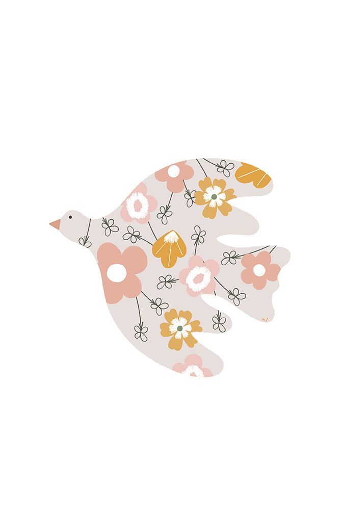 Spring Bird 24x36 art print by Menina Lisboa for $57.95 CAD