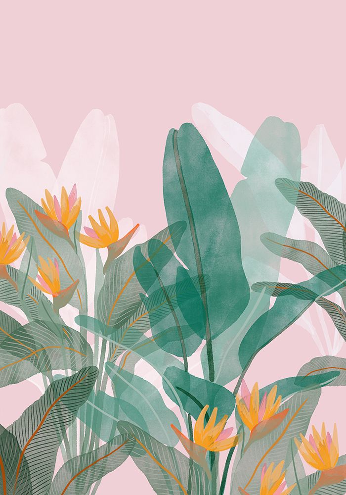 Botanical Pink art print by Goed Blauw for $57.95 CAD