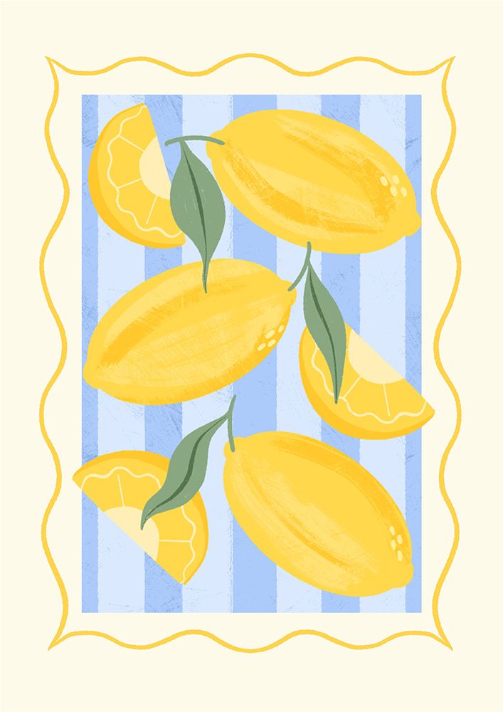 Lemons of Italy art print by Melissa Donne for $57.95 CAD