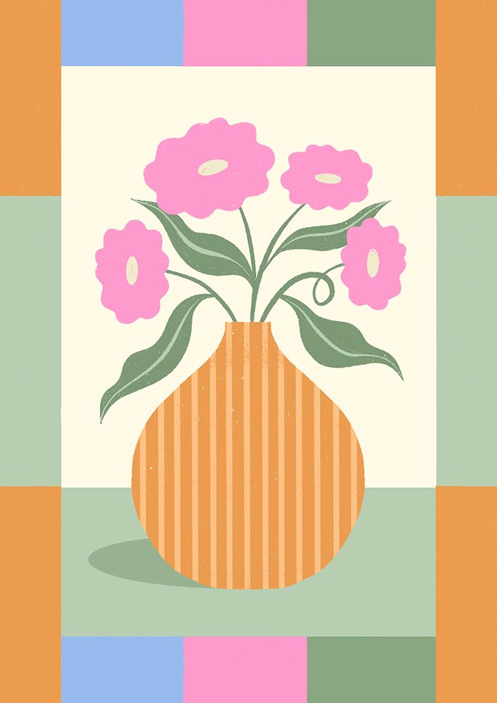 Flowers in Vase art print by Melissa Donne for $57.95 CAD