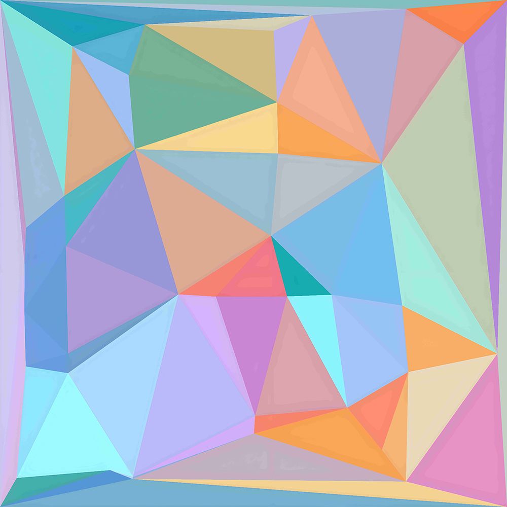 geometric prism art print by Josie George for $57.95 CAD