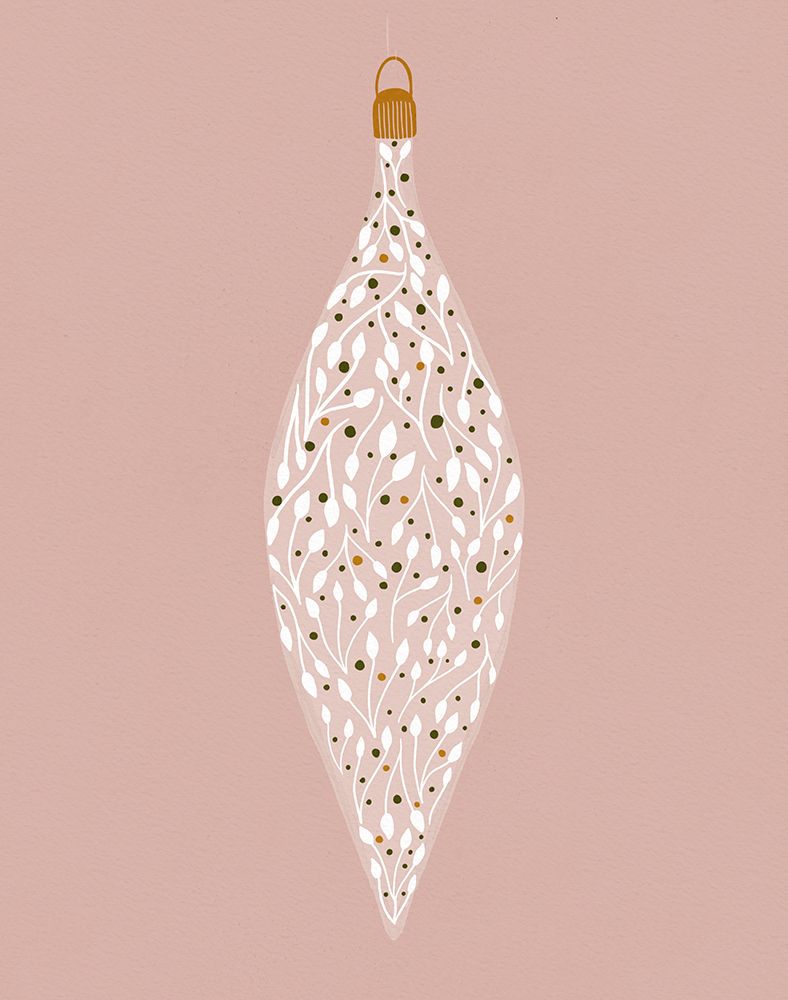 Ornament On Pink 2 art print by Katie O Shea for $57.95 CAD