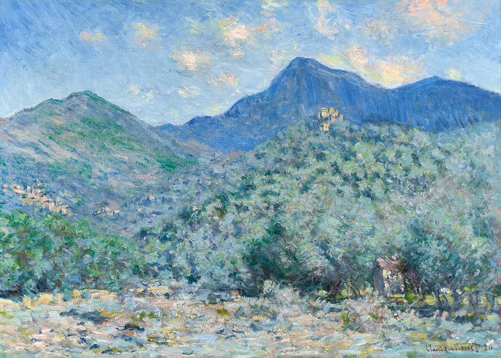 Claude Monets Valle Buona art print by Claude Monet for $57.95 CAD