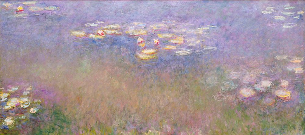 Claude Monets Water Lilies art print by Claude Monet for $57.95 CAD
