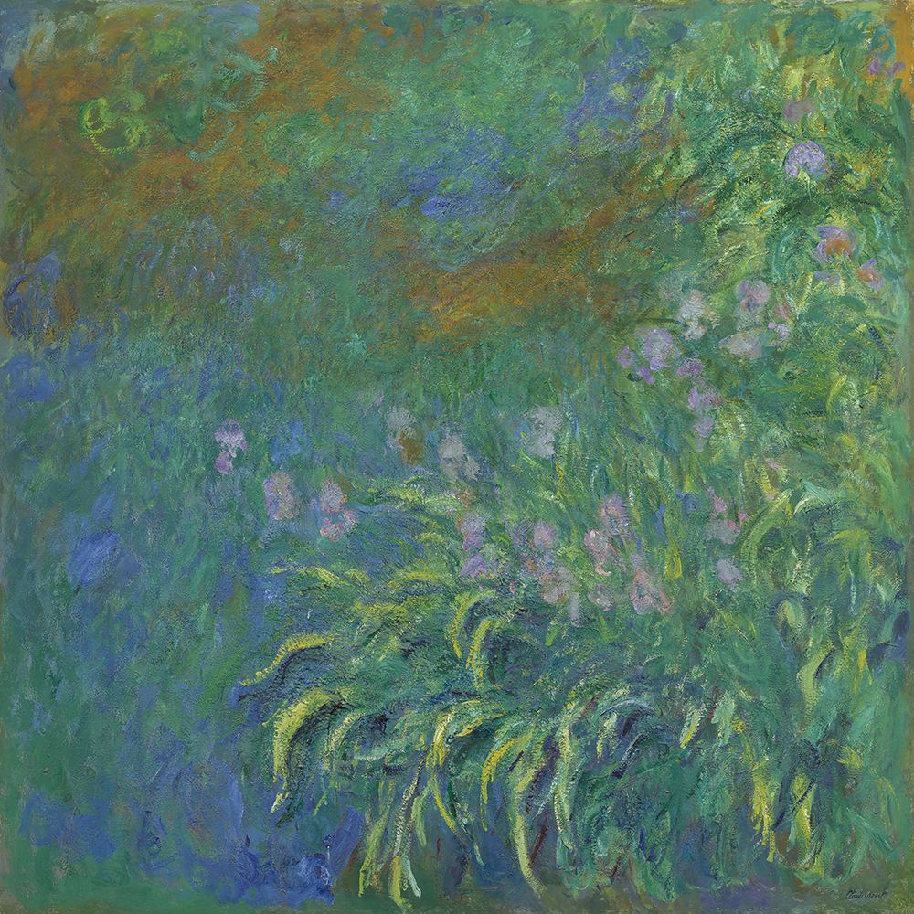 Irises By Claude Monet art print by Claude Monet for $57.95 CAD