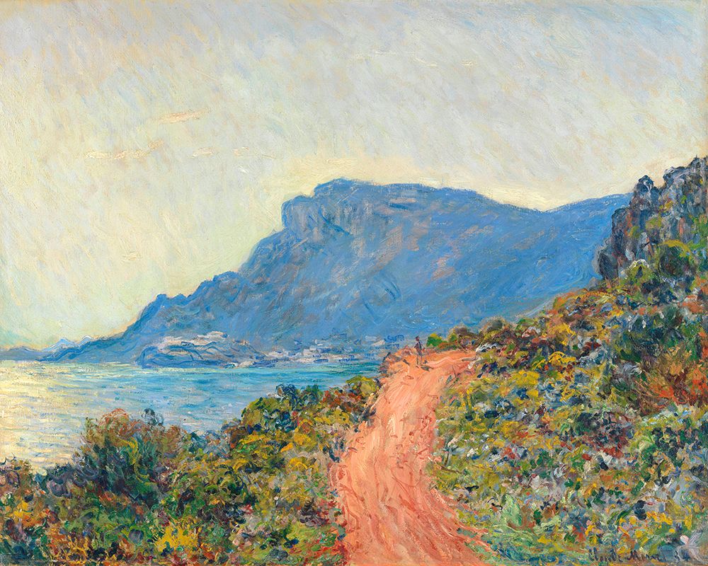 La Corniche Near Monaco (1884) By Claude Monet art print by Claude Monet for $57.95 CAD