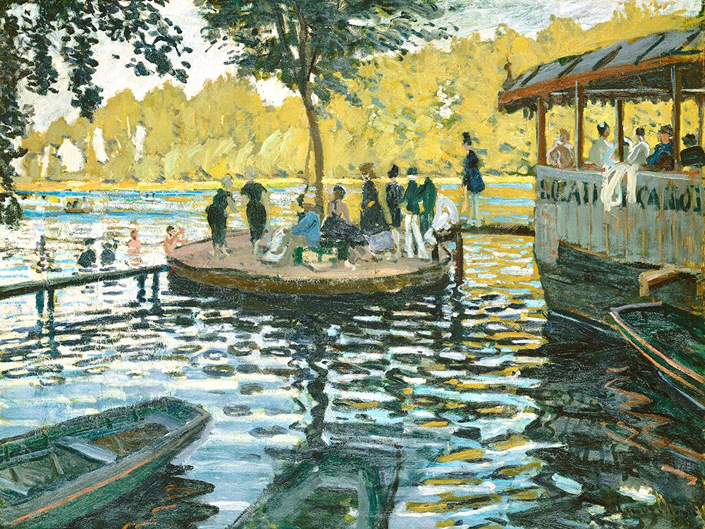 La GrenouillAure (1869) By Claude Monet art print by Claude Monet for $57.95 CAD