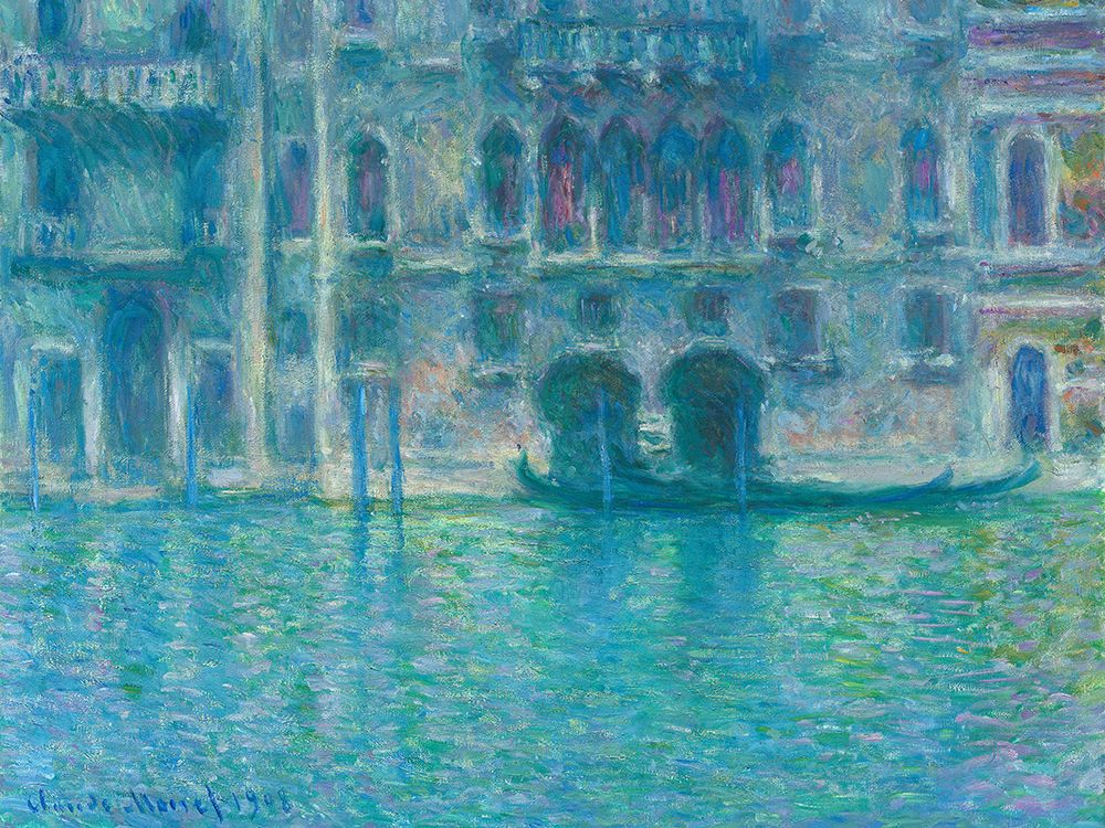 Palazzo Da Mula art print by Claude Monet for $57.95 CAD