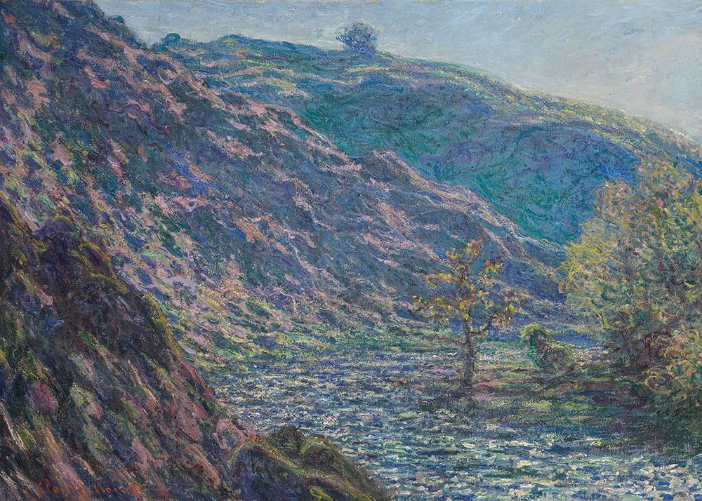 The Petite Creuse River art print by Claude Monet for $57.95 CAD