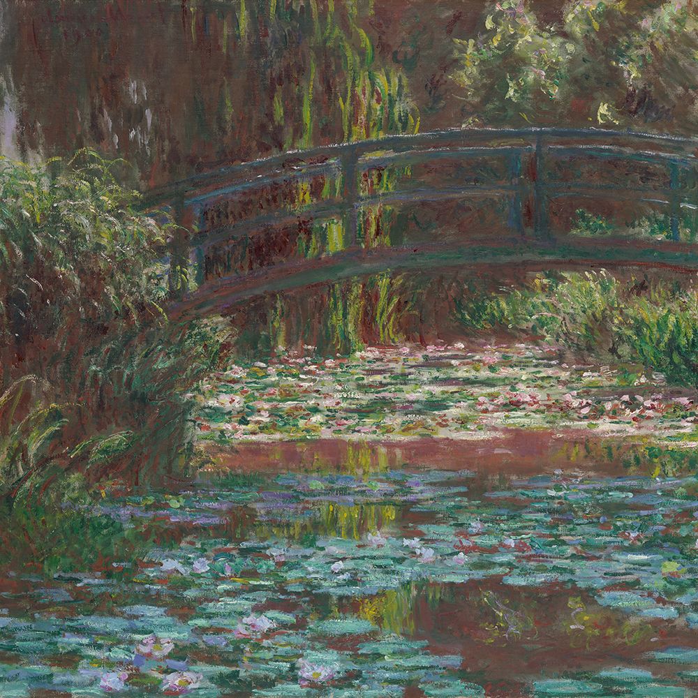 Water Lily Pond art print by Claude Monet for $57.95 CAD