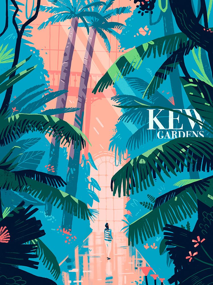 Kew Gardens art print by Mark Harrison for $57.95 CAD