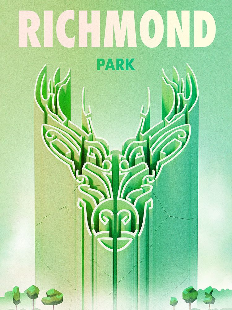 Richmond Park 7200x9600 art print by Mark Harrison for $57.95 CAD